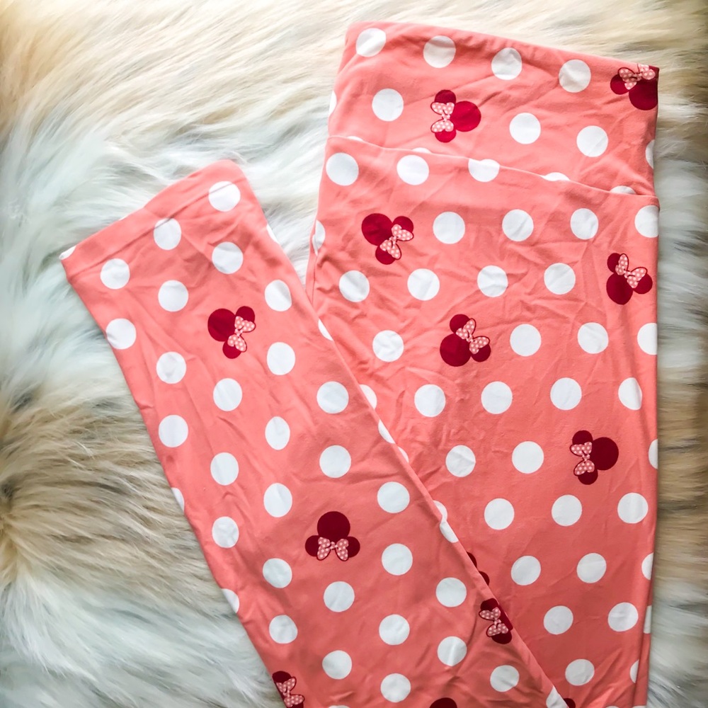 LuLaRoe Disney Leggings - Minnie Mouse - TC
